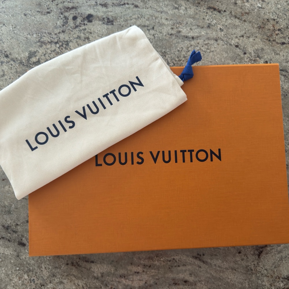 Authentic Louis Vuitton box with dust bag